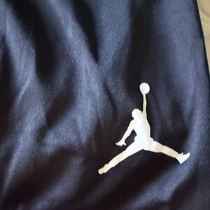 Nike Jordan Black short with White Jumpman Emblem